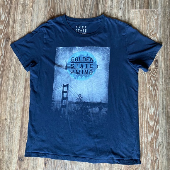 Golden State Of Mind Graphic T-Shirt - Picture 1 of 6